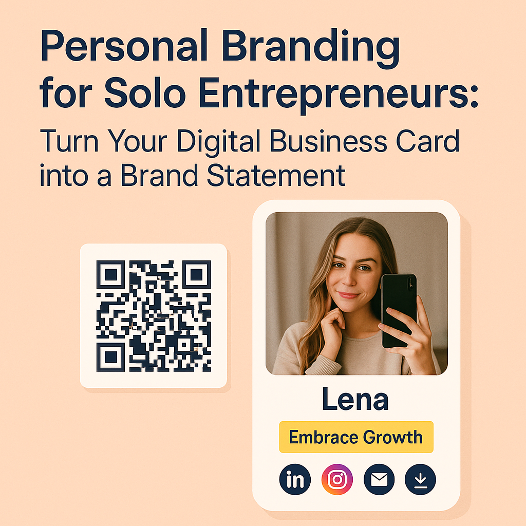 Personal Branding for Solo Entrepreneurs: Turn Your Digital Business Card into a Brand Statement
